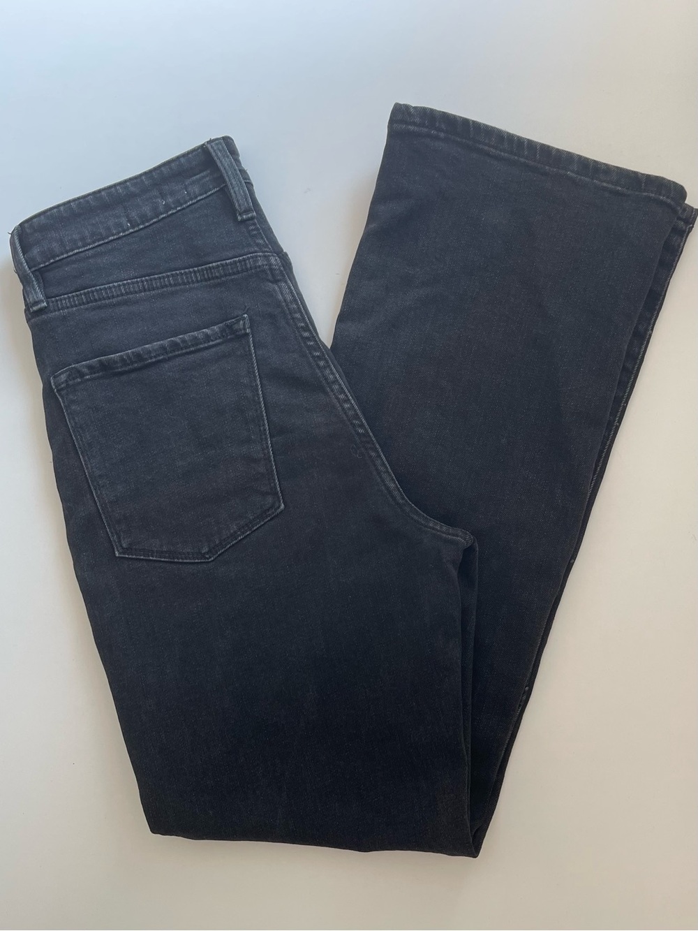KanCan 90s Straight Paneled Jeans - High Rise & Black Wash - Size 26 - Picture 3 of 8